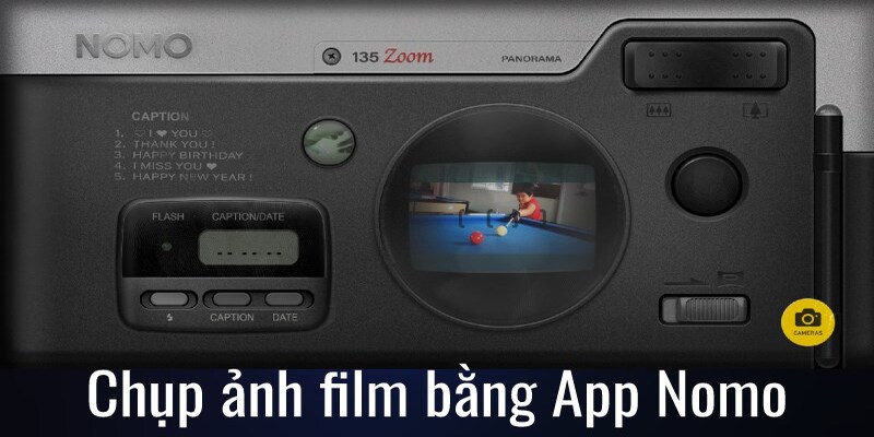 App chụp hình màu film NOMO