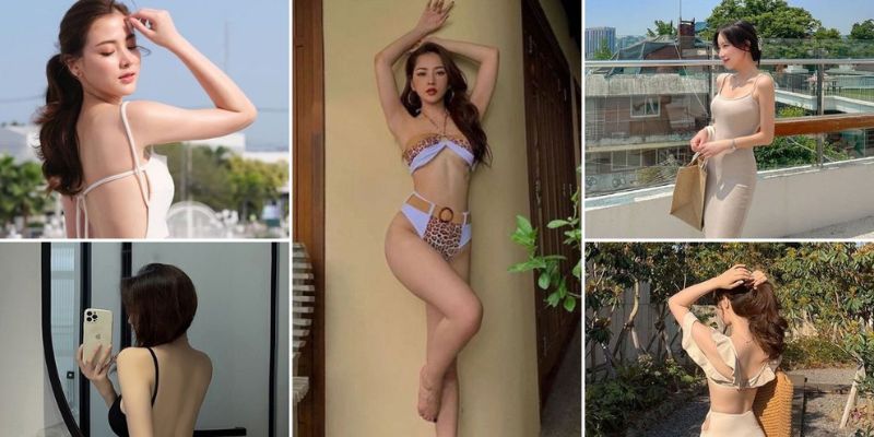 Khoe trọn đường cong với ảnh chụp bikini 