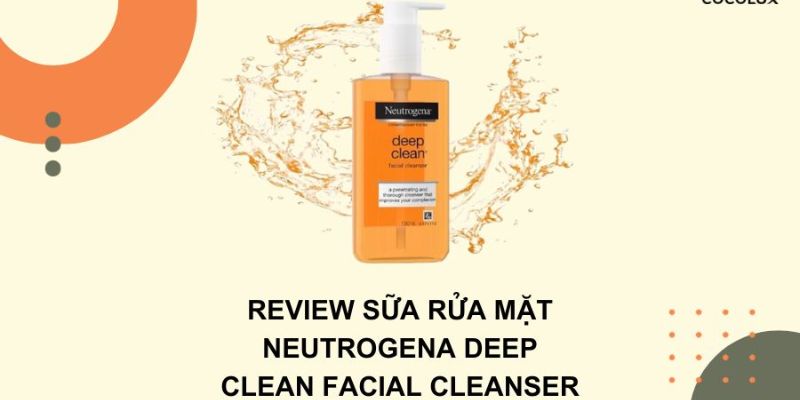 Neutrogena Deep Clean Facial Cleanser